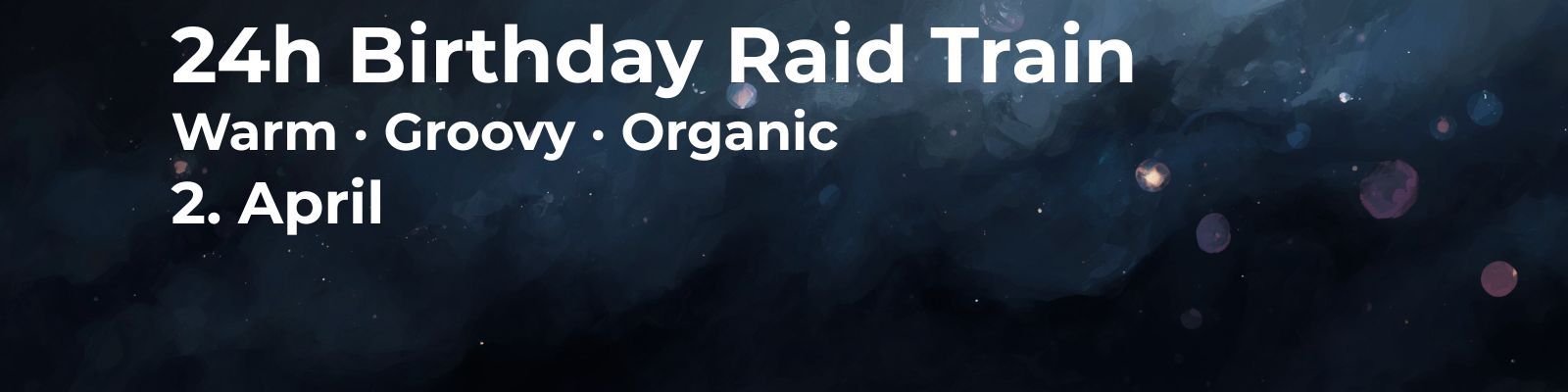 alt_header_Dj IzzyK's Birthday Raid Train - Let's celebrate it