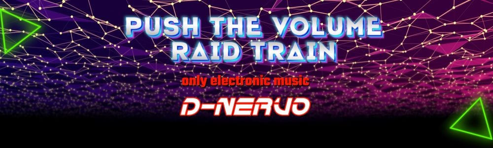 PUSH THE VOLUME - ELECTRONIC MUSIC RAID TRAIN