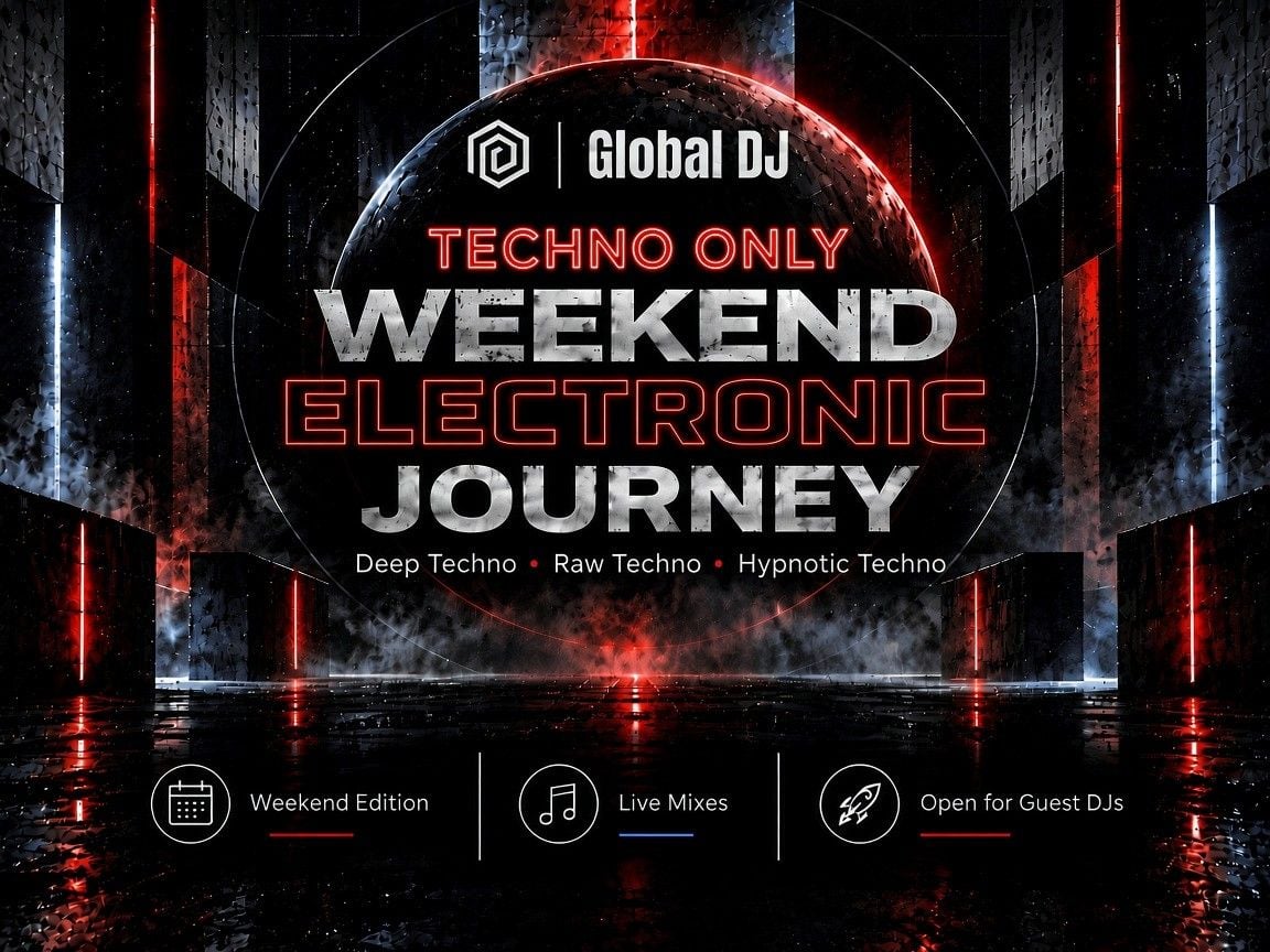 alt_header_Weekend Electronic Journey #15 ONLY TECHNO (-DEEP -RAW -HYPNOTIC)