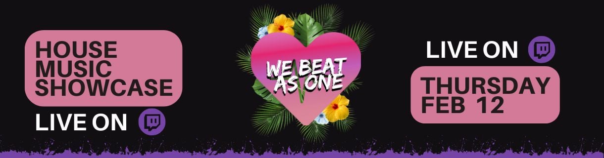 WE BEAT AS ONE - HOUSE MUSIC FEB1226