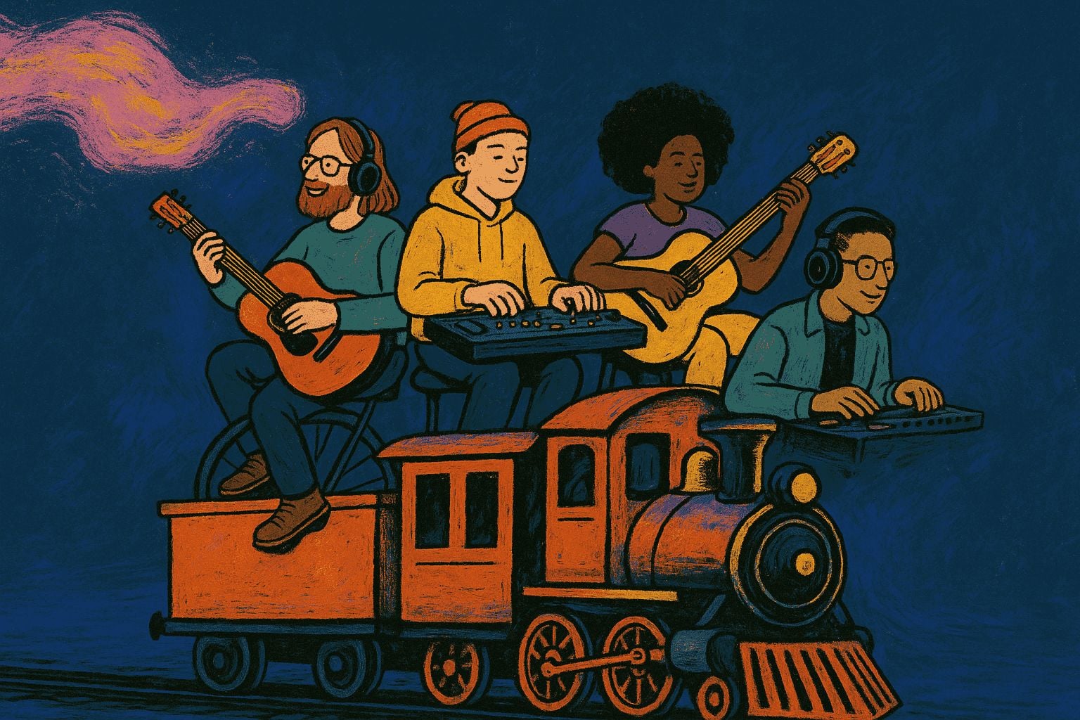 December's Twitch Music Creator Club Raid Train