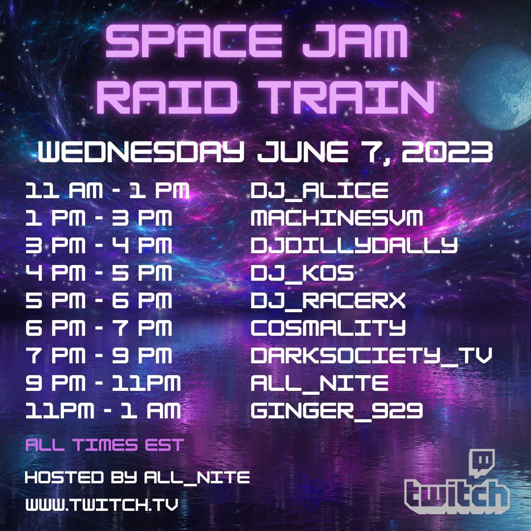 | THE SPACE JAM :: RAID TRAIN |