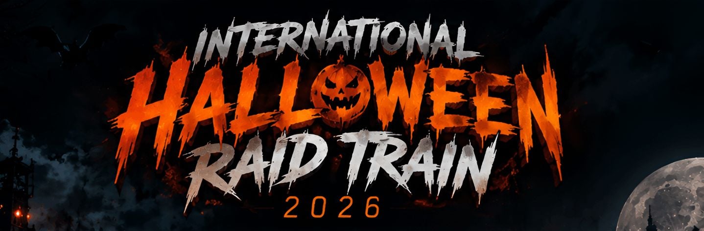 INTERNATIONAL HALLOWEEN RAID TRAIN 2026