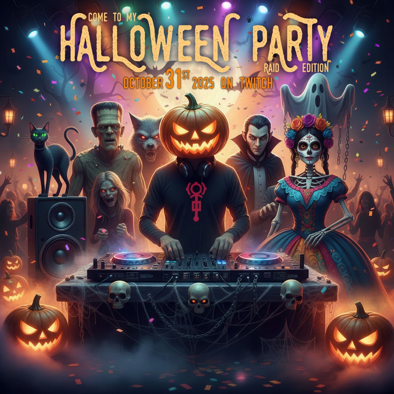 🎃🎉👻Come to my Halloween Party 3 . Raid Edition🎃🎉👻