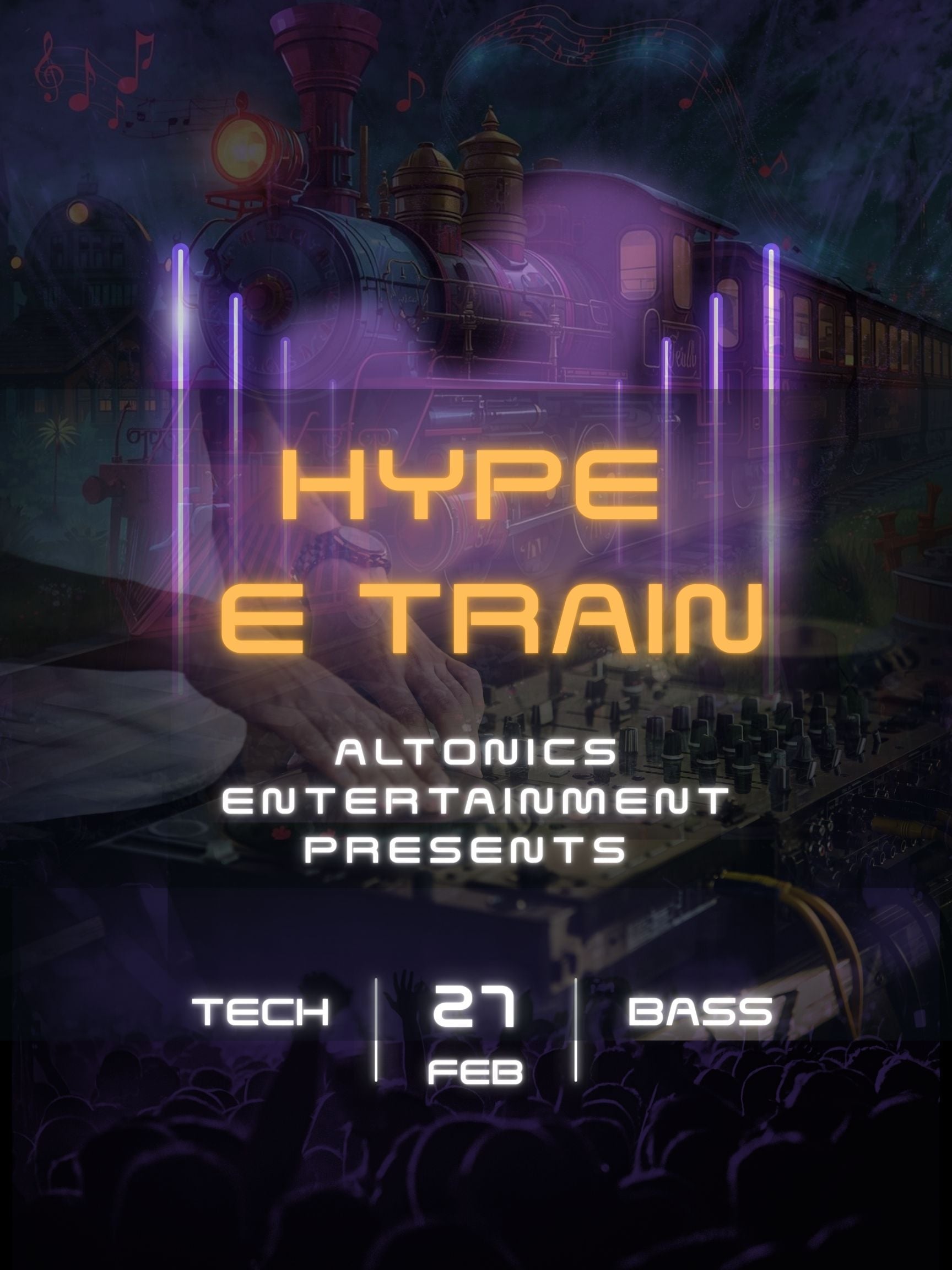 Altonics Entertainment Presents: The Hype E-Train