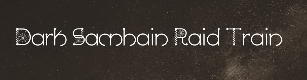 Dark Samhain Raid Train Day 1