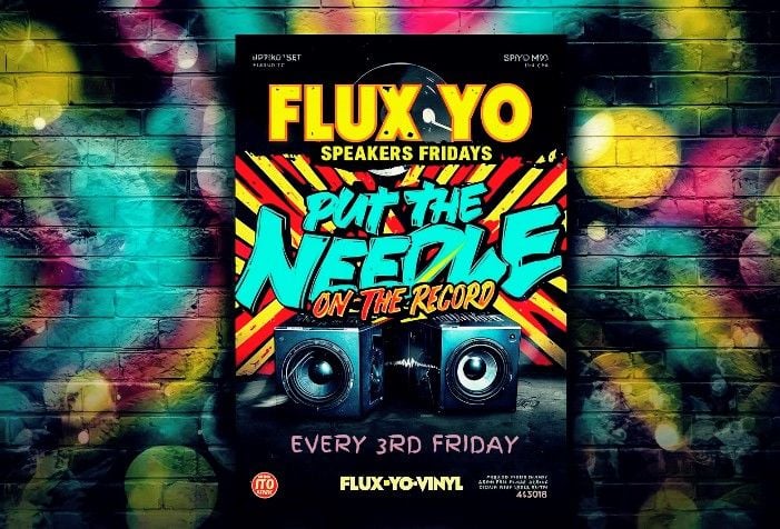alt_header_FLUX YO SPEAKERS FRIDAYS: PUT THE NEEDLE ON THE RECORD