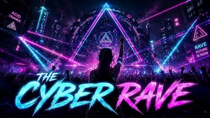 Techno & Friends : CyberRave Monthly event