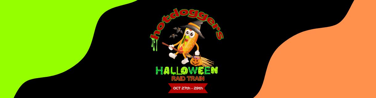 🌭 hotdoggers Hellish Relish Halloween Raid Train