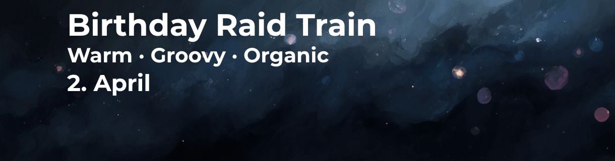 Dj IzzyK's Birthday Raid Train - Let's celebrate it