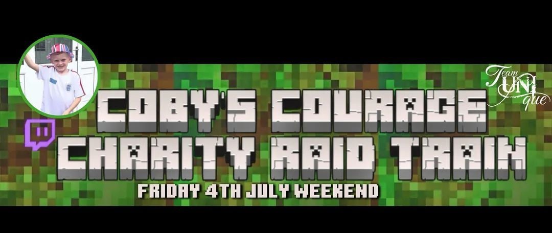 Coby's Courage Charity Raid Train - TEAM UNIQUE - Multi Genre