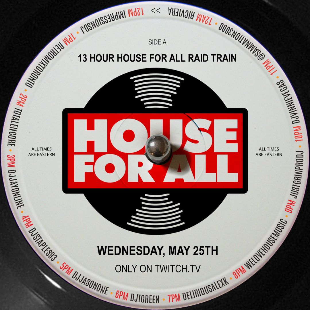 House for ALL raid train, Tue Feb 24