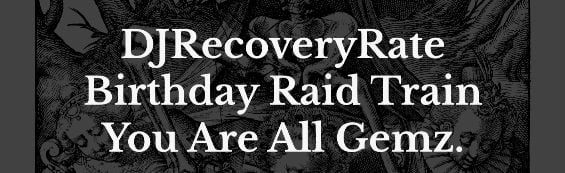 YOU ARE ALL GEMS. A @DJRecoveryRate BDAY Celebration