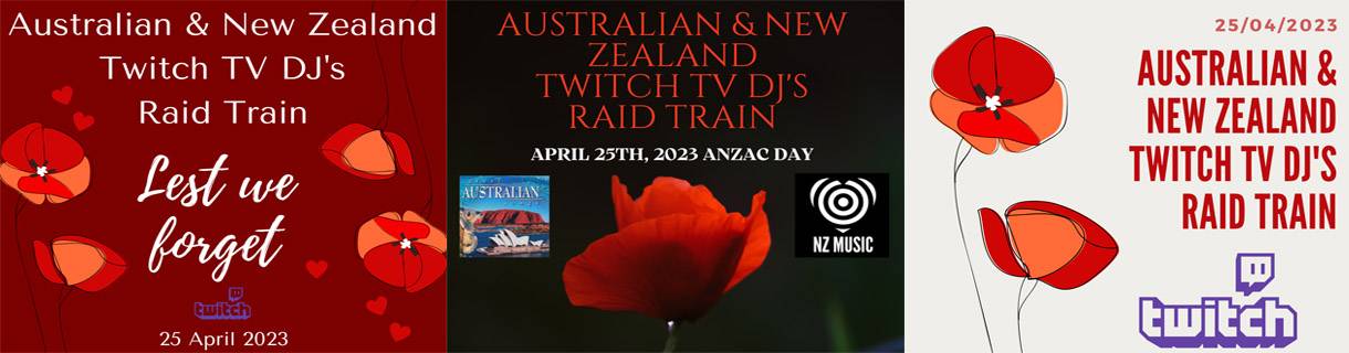 ANZAC Day Australian & New Zealand DJ’s Raid Train