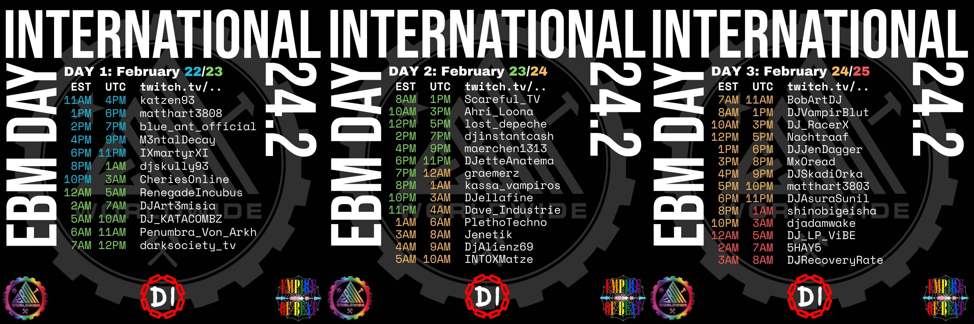 EBM Worldwide 24.2 International EBM Day