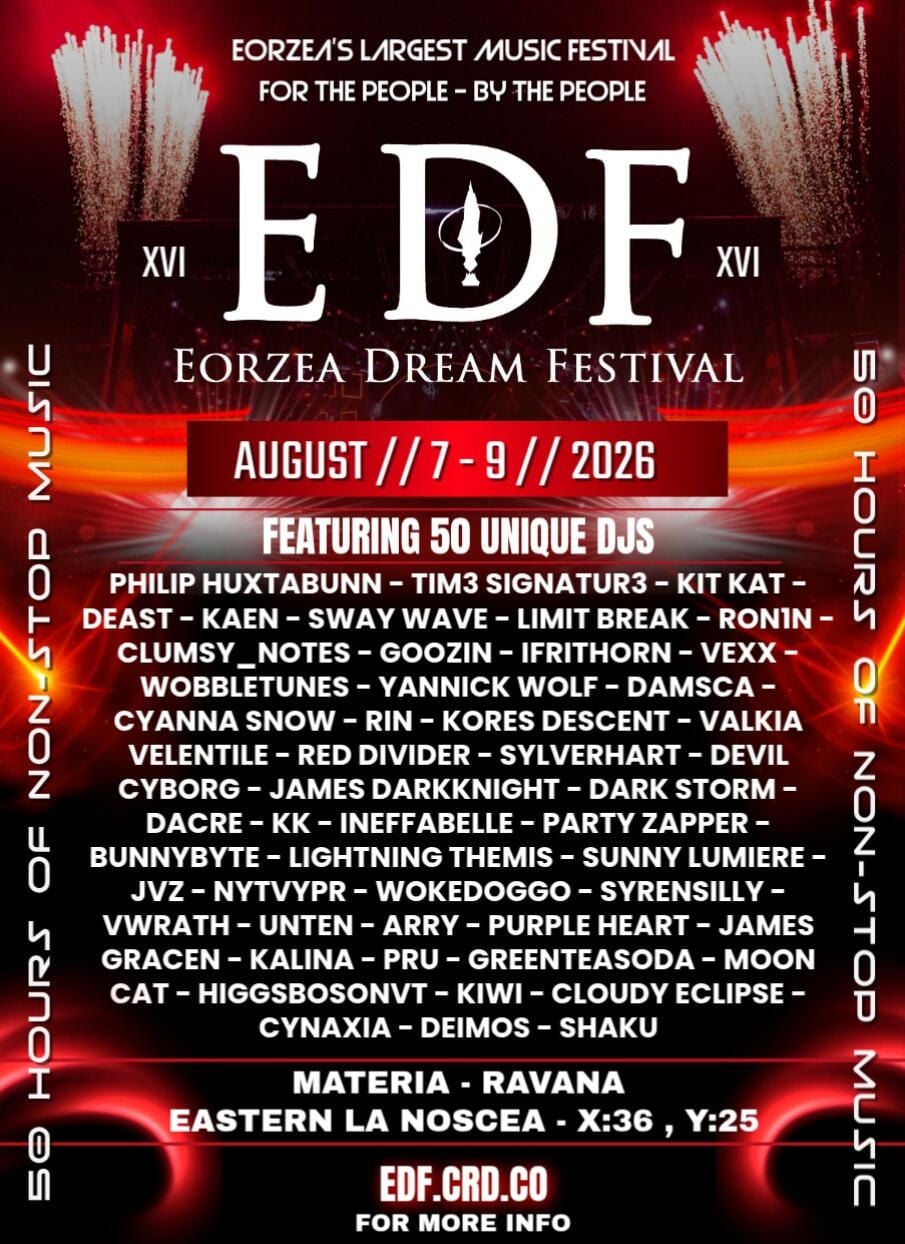 Eorzea Dream Festival (EDF) XVI