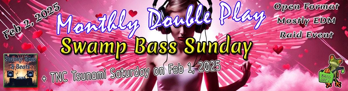 Swamp Bass Sunday Double Play w/ TNC Tsunami Saturday