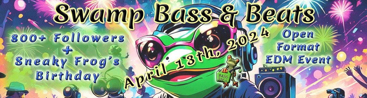 alt_header_Celebrating 800+ Followers & Sneaky Frog's B-Day