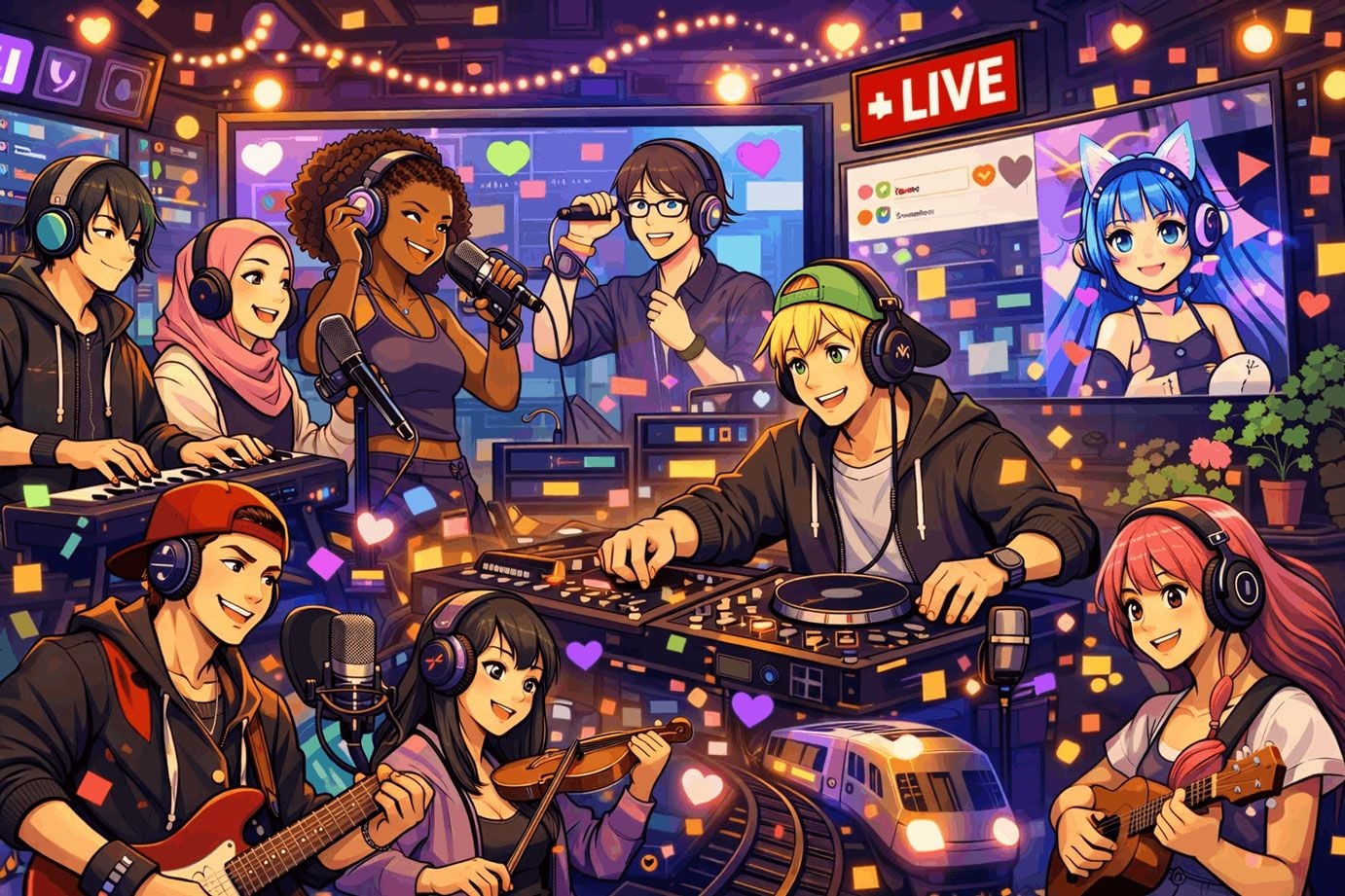 alt_header_January's Twitch Music Creator Club Raid Train