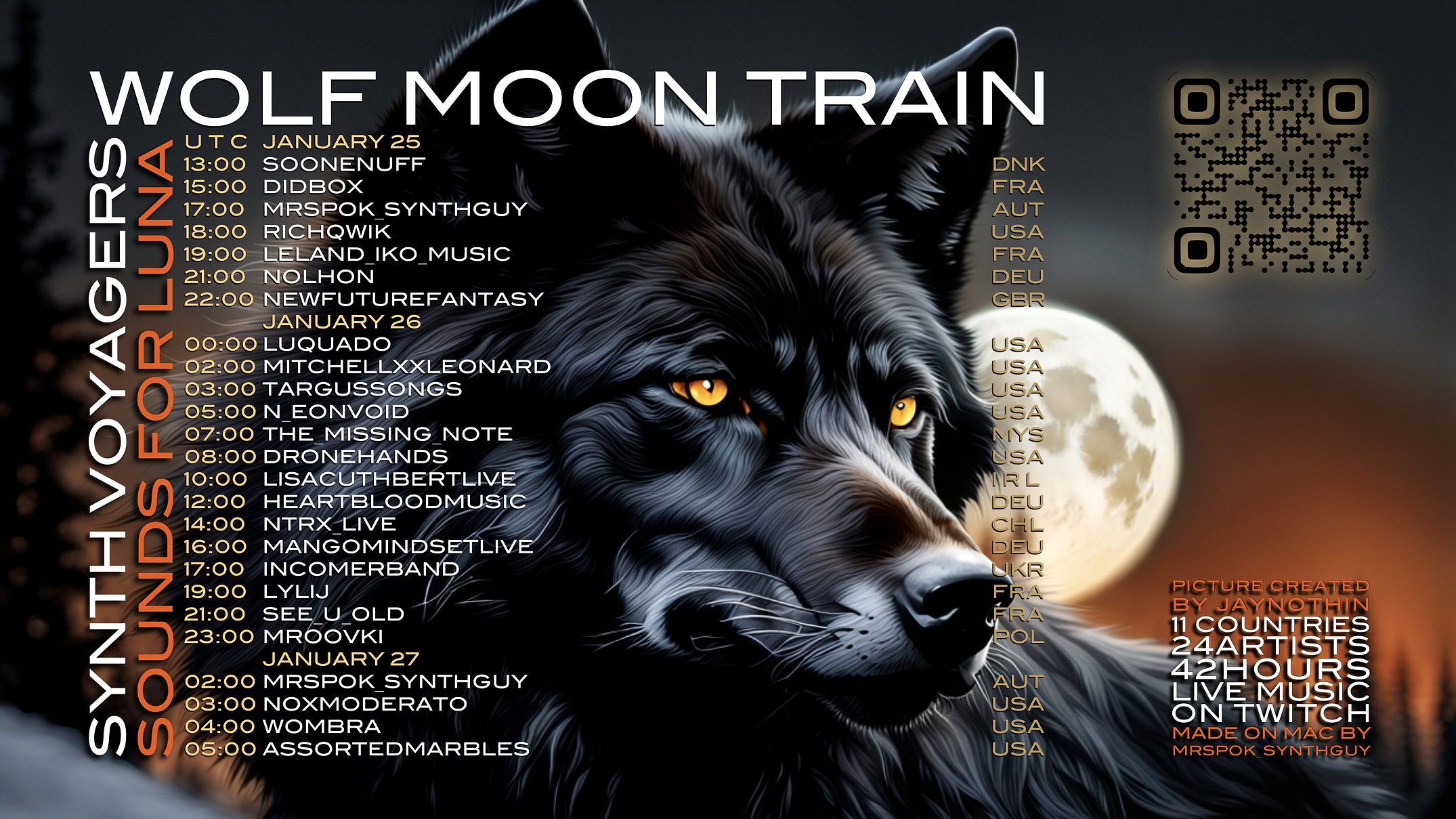 🌝 WOLF MOON-TRAIN 🌝