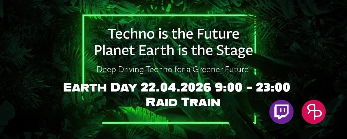 Techno is the Future - Planet Earth is the Stage + Deep Driving Techno for a Greener Future + EarthDay2026 + Raid + Train