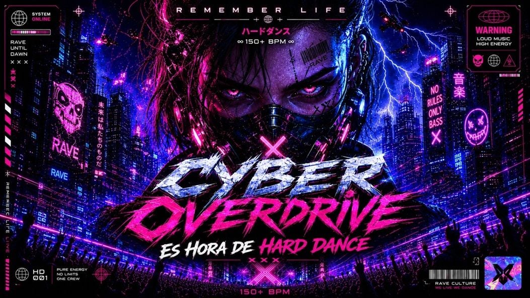CYBERDRIVE - ES HORA DE HARD DANCE