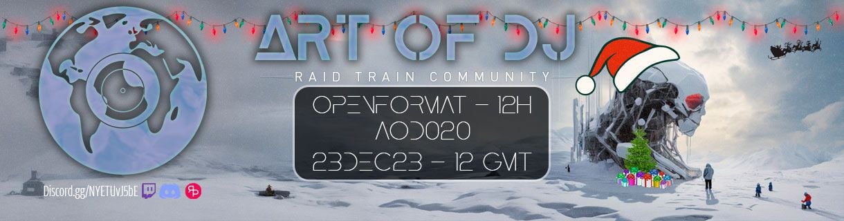 Art Of DJ: [24h/Open Format] AOD020 - Christmas Special
