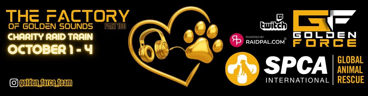 alt_header_The Factory of Golden Sounds #100: Golden Force Charity Raid Train