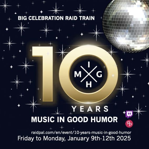 10 Years MUSIC IN GOOD HUMOR