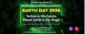 Techno is the Future - Planet Earth is the Stage + Deep Driving Techno for a Greener Future + EarthDay2026 + Raid + Train