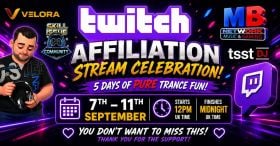 MBNetwork's Twitch Affiliate Trance Party Week (Final Day)