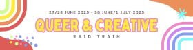 Queer & Creative Raid Train