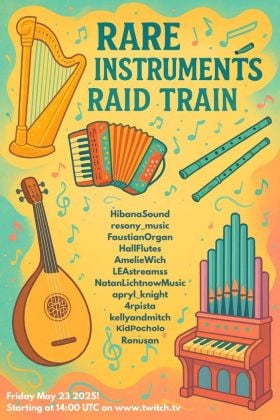 Rare instruments raid train #2