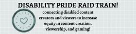 Disability Pride Month Raid Train