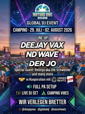NATURE ONE GLOBAL DJ CAMP