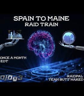 Spain to Maine Progressive raid train