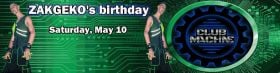 Zakeko's birthday