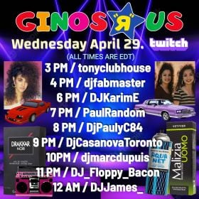 GINOS R US raid train, Wed May 27, Vol. L11