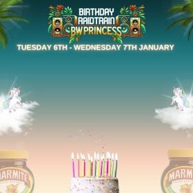 Bdub's Birthday Marmite Rave Train