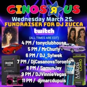 GINOS R US raid train, Wed April 29, Vol. cinquantuno