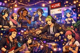 January's Twitch Music Creator Club Raid Train