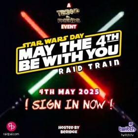 MAY THE 4TH BE WITH YOU | RaidTrain | a TECHNO & FRIENDS event |