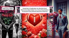 Hosted By DJ DayBreaker Our Monthly Event Where Every Beat Guides You🎶Every Drop Awakens The Senses💜Every Moment Becomes A Memory •186